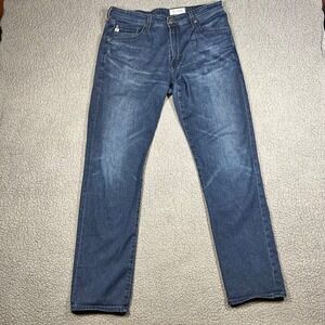 AG Adriano Goldschmied Graduate Tailored Leg Jeans Blue 34x33 1174HYI02YSHY